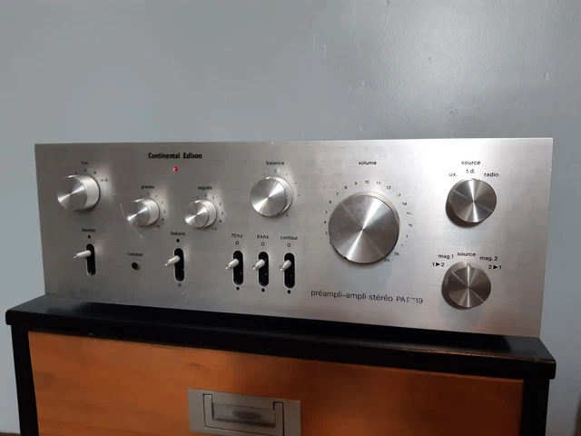 Ampli intégré vintage CONTINENTAL EDISON PA 9717 échange possible - Photo, audio & vidéo