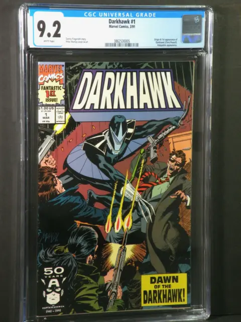 Darkhawk #1 CGC 9.2 1st Appearance of Darkhawk & Origin (Chris Powell)