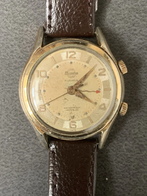 Montignac Montre A Vintage Mondia Automatic 25 Jewel Swiss