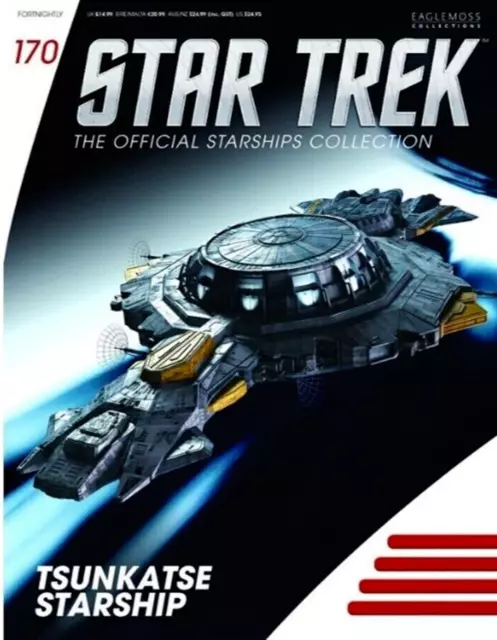Star Trek Eaglemoss 170 TSUNKATSE ARENA & Magazine