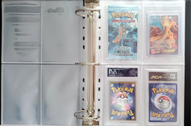 20 Clear Sleeves Protection Pockets For PSA Graded Pokemon Cards