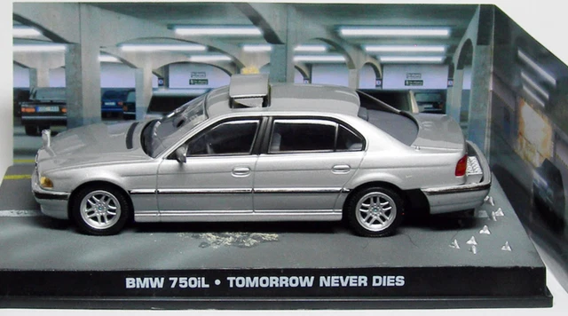 Miniature BMW 750il James Bond 'Tomorrow Never Dies' - Échelle 1/43 - Occasion