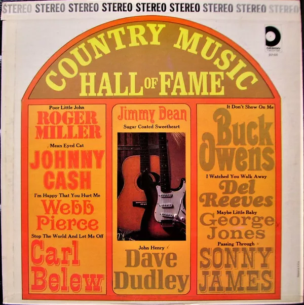 VARIOUS ARTISTS - Country Music Hall Of Fame ; LP 1962 ; Canada ; Country