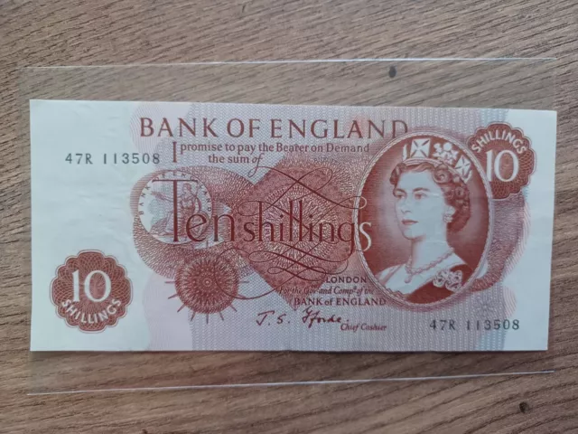 10 Shilling Note - Bank Of England - Cashier Fforde - 47R 113508