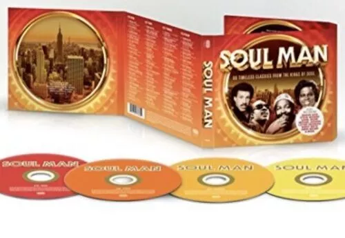 Soul Man 1960s 70s R&B Tamla Motown Atlantic Stax Legends NEW & SEALED 4xCD