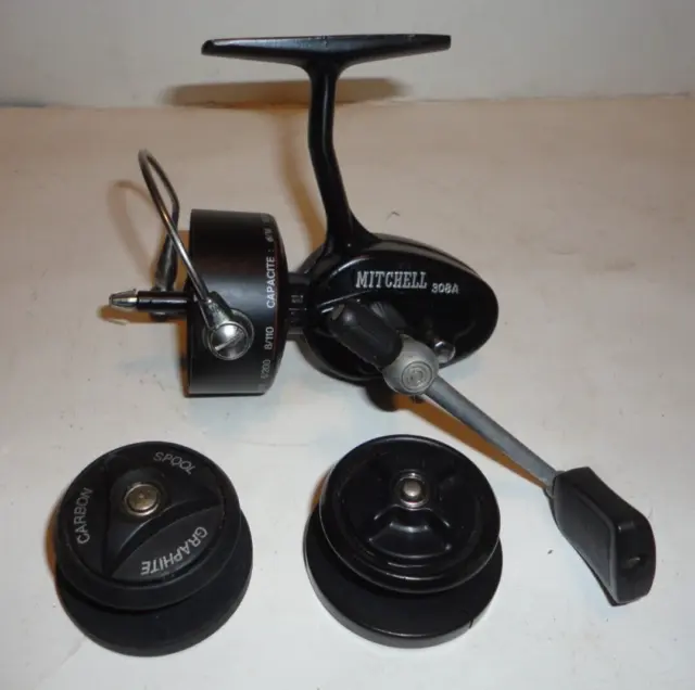 NICE! VINTAGE GARCIA Mitchell No.308A Ultralight Spinning Fishing Reel  France $35.00 - PicClick