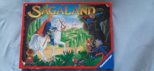 Sagaland Ravensburger Spiel Spiel des Jahres 1982 Familie Brettspiel NEUWERTIG!!