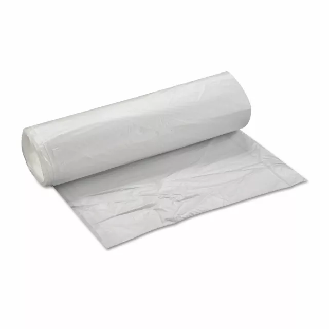 Inteplast Group High-Density Can Liner 40 x 48 45gal 16mic Clear 25/Roll 10 3