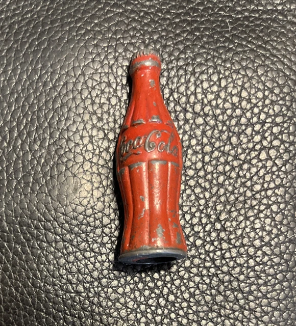1930s COCA COLA BOTTLE Die Cast Metal PENCIL SHARPENER Vintage GERMANY Bavaria