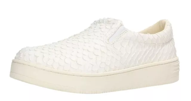 Jeffrey Campbell Jc Play Slip On 2 Pelle Snake White Platform  Originali E Nuovo 2