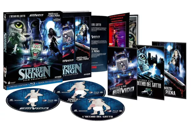 Blu-ray *** STEPHEN KING FILM COLLECTION *** Fuori Catalogo