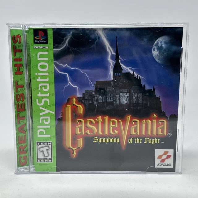 CASTLEVANIA SYMPHONY OF the Night (Sony PlayStation 1) PS1 COMPLETE