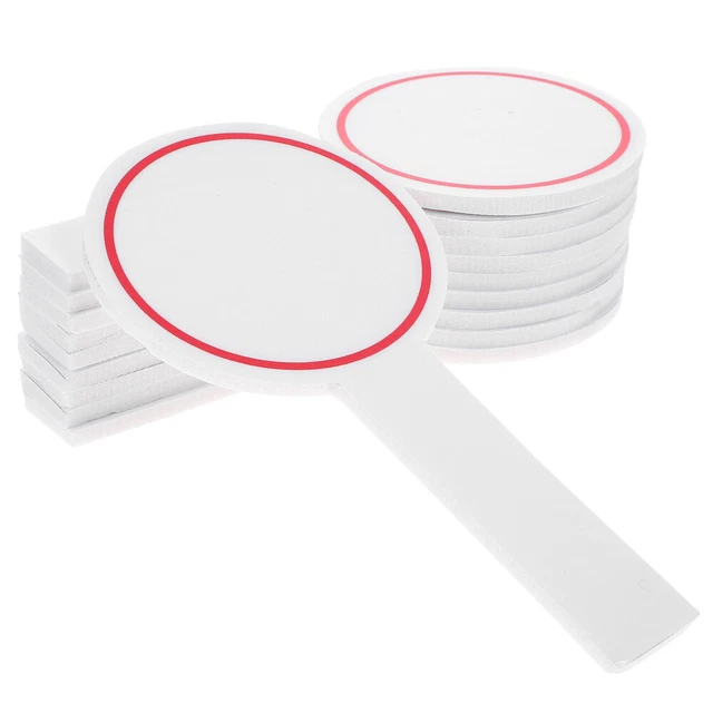 20 Pcs Trockenlöschtafel Klein Auktionspaddel Kind Löschbar