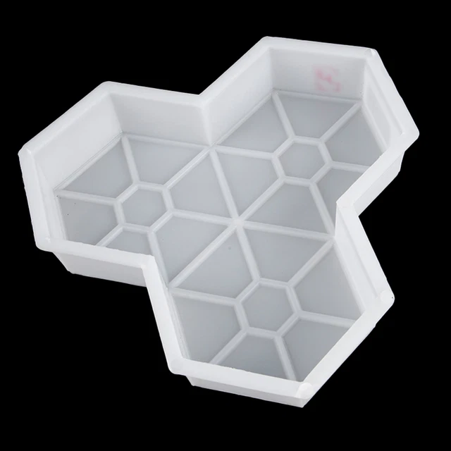 Brick Mold Heat-resistant Reusable Easy Clean Non-stick Concrete Mold Hollow