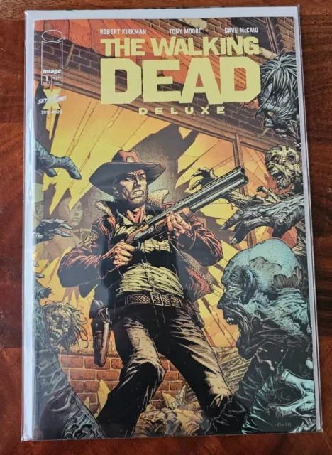 WALKING DEAD DELUXE #1 High Grade 2020 DAVID FINCH VARIANT IMAGE COMICS Skybound