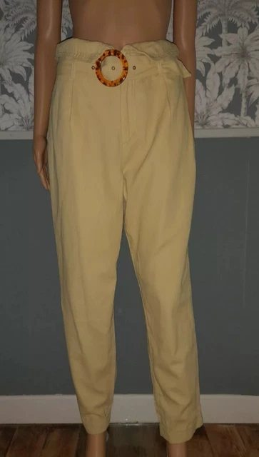 CAMAIEU PANTALON CHINO jaune Taille 40 Neuf av étiquette 🏷 EUR 15