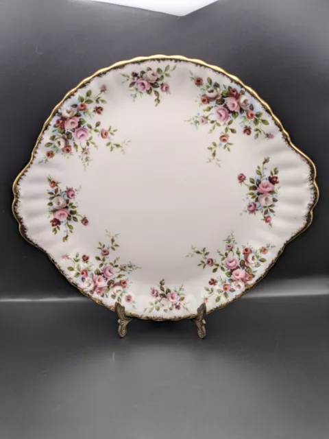 Royal Albert Cottage Garden Bone China Cake /  Sandwich Plate 26.5cm VGC