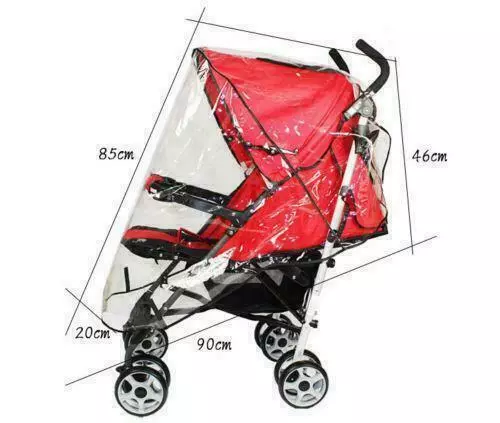 Universal Buggy Regenabdeckung Baby Kinderwagen Kinderwagen 2