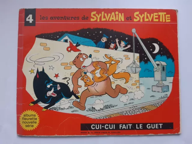 Sylvain et sylvette pesch cuvillier N°4 cui-cui fait le guet album fleurette