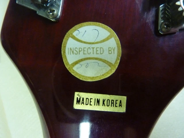 Electric Korean guitar Hondo 70-80's Guitare électrique coréenne Hondo H710WI 7