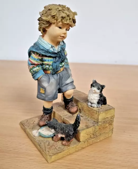 leonardo collection christine haworth in trouble again figurine ornament cat