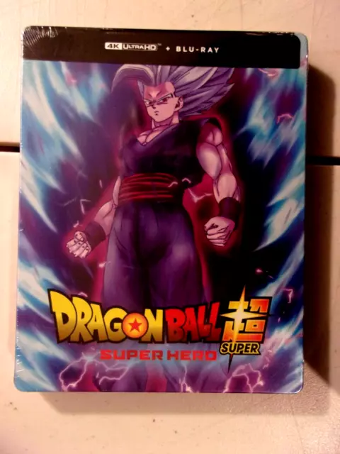 New Dragon Ball Super Super Hero 4K ULTRA HD Blu-ray+Blu-ray+Steelbook+Box  Japan