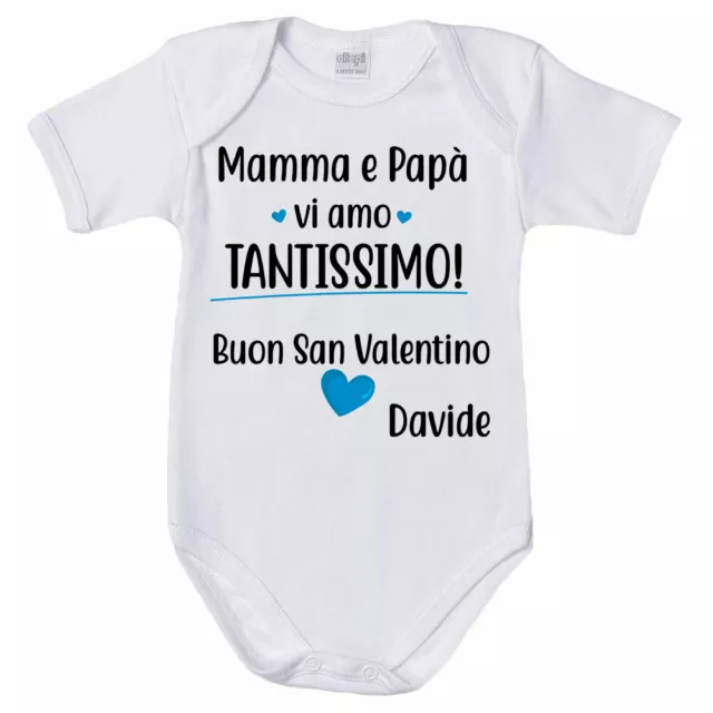 BODY NEONATO CIAO nonno mamma e papà mi hanno detto che sei stupendo non  vedo EUR 14,80 - PicClick IT