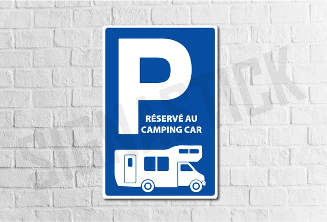 Panneau en bois et métal Happy Campers / Camping / Camping Panneau en bois et métal Happy Campers / Camping / Camping