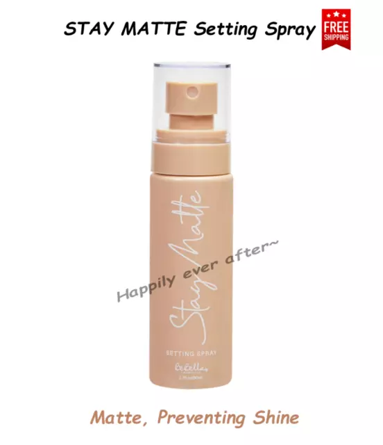 Be Bella STAY MATTE Setting Spray - Matte Finish Face Mist, Oil Controling Mist