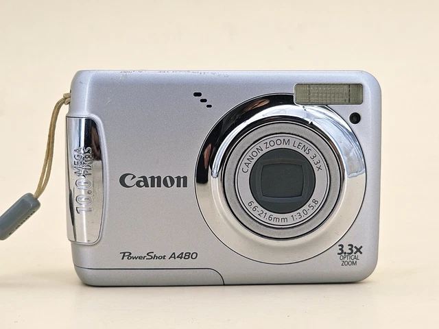 Canon PowerShot A480 - Appareil Photo Numérique Compact 10MP - Testé