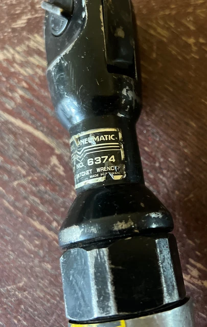 Central Pneumatic 3/8" Drive Pneumatic Air Ratchet Wrench No. 6374 - Untested 3