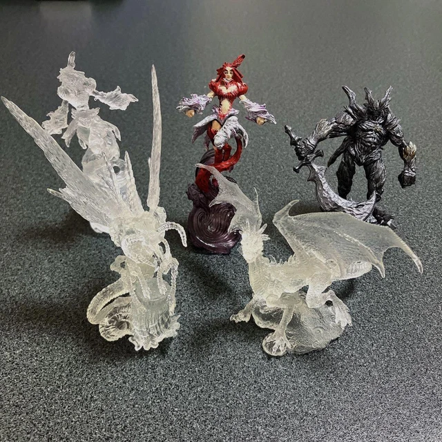 LOT5 Final fantasy creatures figure creatures,Fafnir,Trance,King of darkness