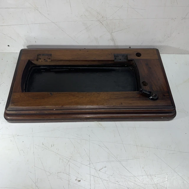Base de máquina de coser base de violín original Singer 12k para caja de madera dura