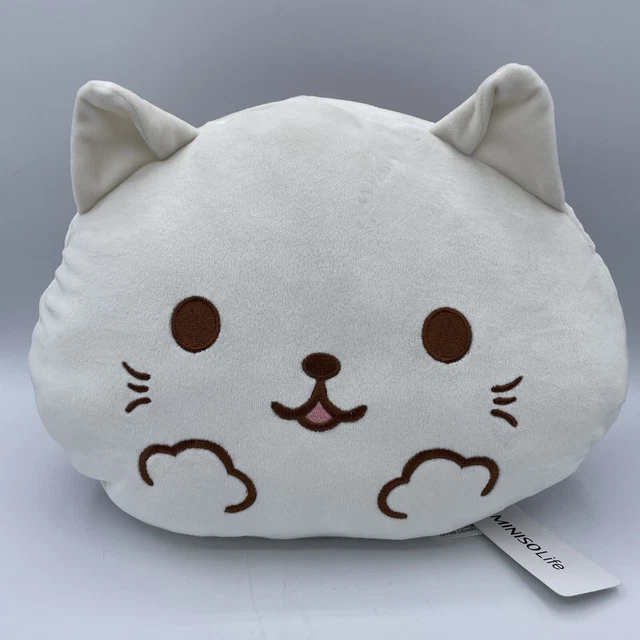 MINISO LIFE SUSHI Cat Plush Stuffed Animal 30cm Cuddle Pillow NWT