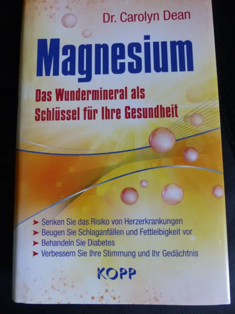 Magnesium von Carolyn Dean (2016, Gebundene Ausgabe)