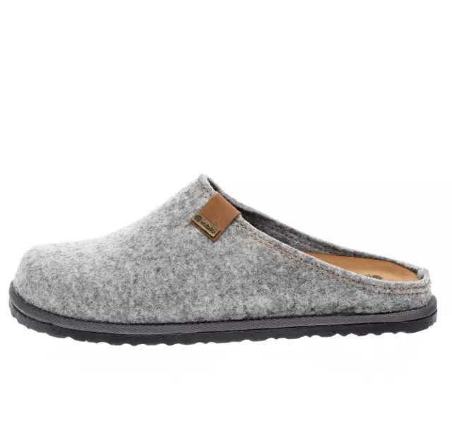 Inblu Pantofole In Lana Grigio - Uomo Scarpe Ciabatte Pantofole 3