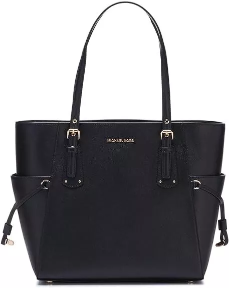 Michael Kors Voyager East/West 30H7GV6T9L  Black Tote Bag