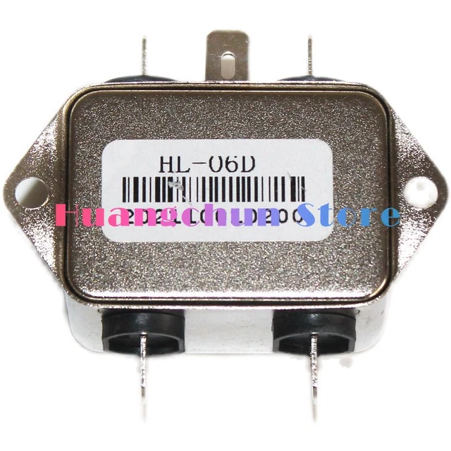 1PC Elevator control cabinet small filter HL-06D 115-250V6A 50/60Hz
