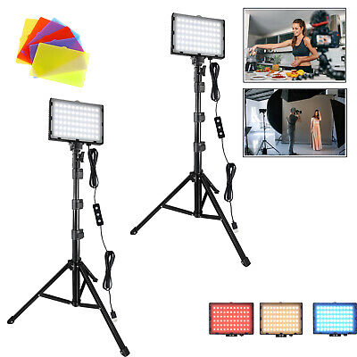 Cámara LED de vídeo Studio 66 LED videocámara DSLR + 8 filtros 5600K