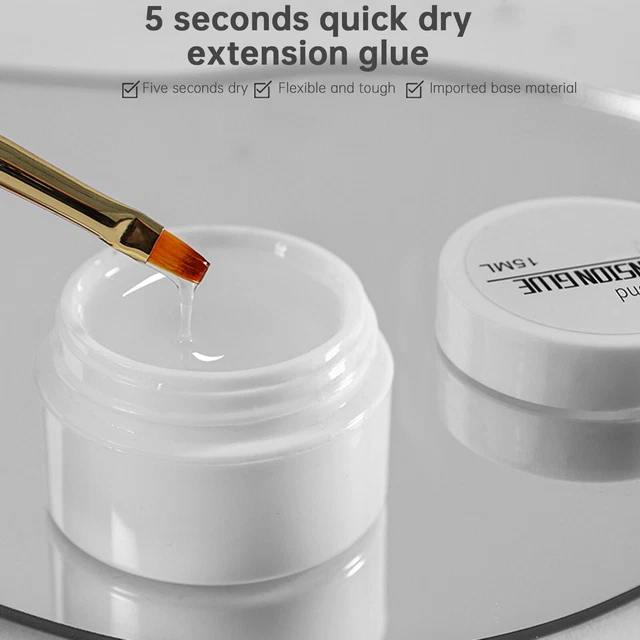 Organic Nails Products 15ml Extension Glue For Fake Nail Tips And Press Nails