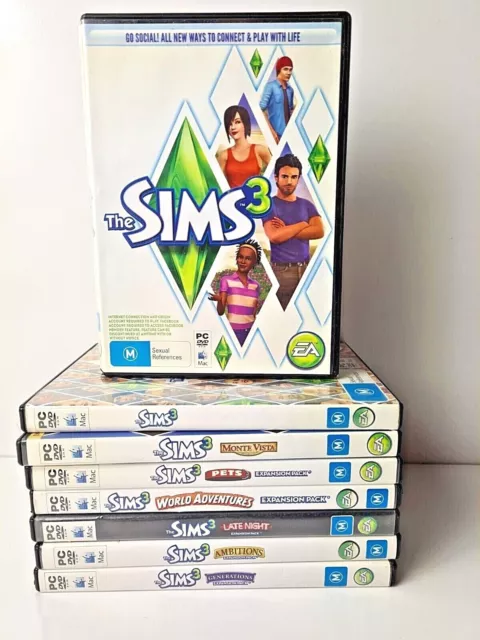 THE SIMS 4 PC Game Bundle With Expansion Packs Mix Disc And Download Free  Post $80.00 - PicClick AU