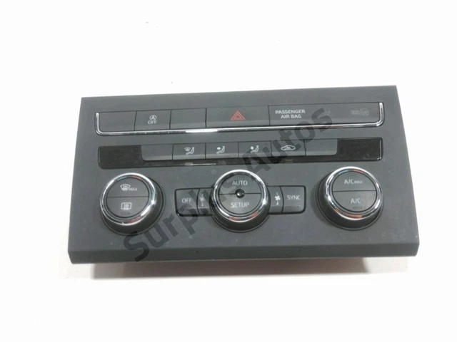 Platine De Commande Climatisation Pour Seat Leon 2 (1P) TDI 140 - Référence 5P0907044MAT7, Occasion