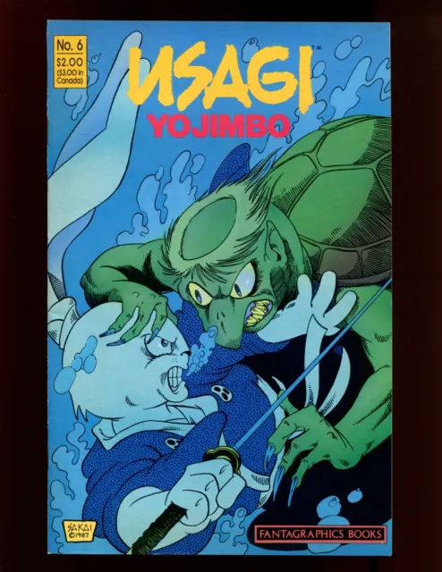 Usagi Yojimbo #6 - Stan Sakai Cover + Art (9.0) 1988
