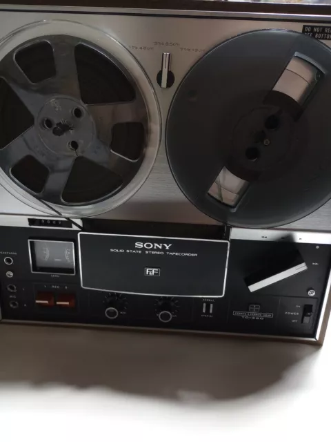 SONY TC-440 SOLID STATE REEL TO REEL TAPE PLAYER with box $200.50 - PicClick
