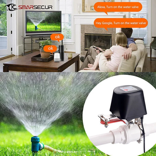 TUYA ZIGBEE 3.0 Smart Gas Water Valve Controller APP Remote Control EUR ...