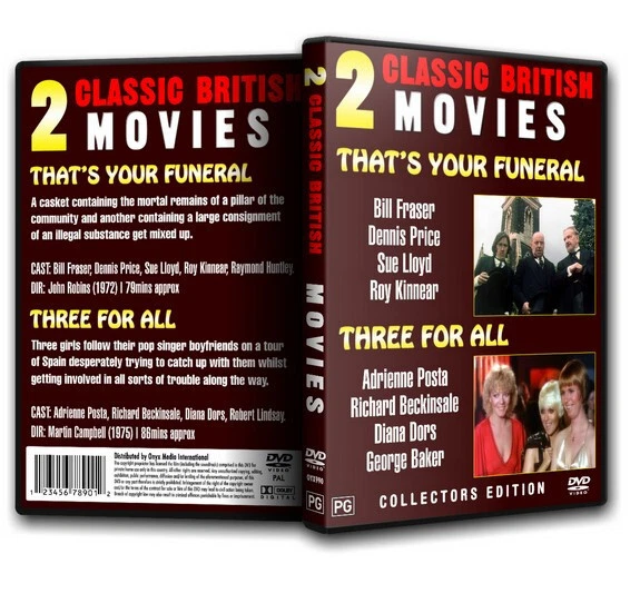 THAT'S YOUR FUNERAL (70s British films DVD) 2films [DVD] 1972 Comedy £10.00 PicClick UK
