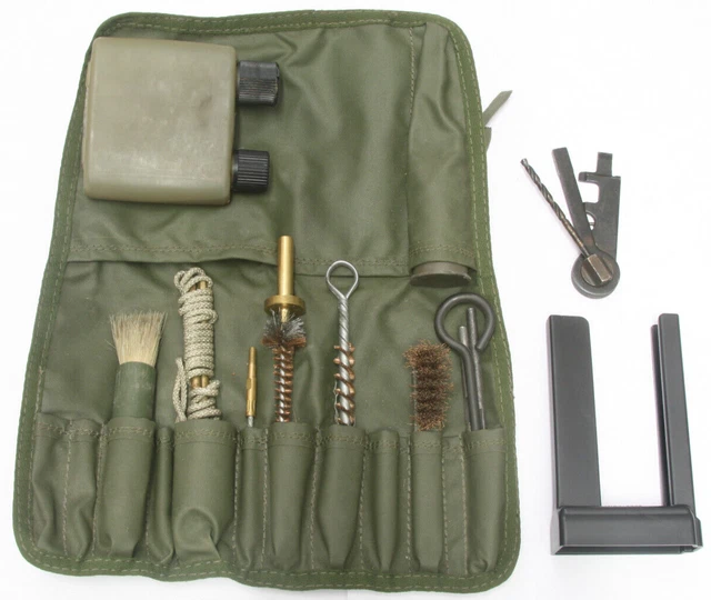 BRITISH ARMY SA80 Rifle Gun Cleaning Kit & Stripper Clip Loading Tool £