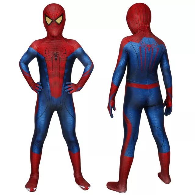 Spiderman Costume Kids Child Spider Suit Homecoming Costume Spandex 3d  Print Dress Up Party Suit