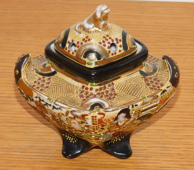 Brûle-parfum / Brûle-encens Ancien En Forme De Théière Ou Cafetière - En Cire ? - Occasion - France