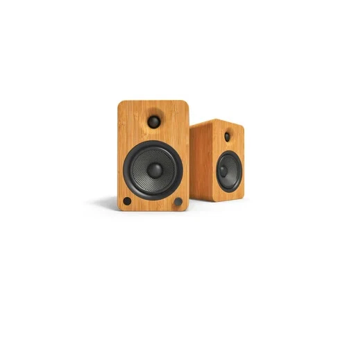 KANTO YU6 POWERED Bookshelf Speakers Walnut £529.99 PicClick UK